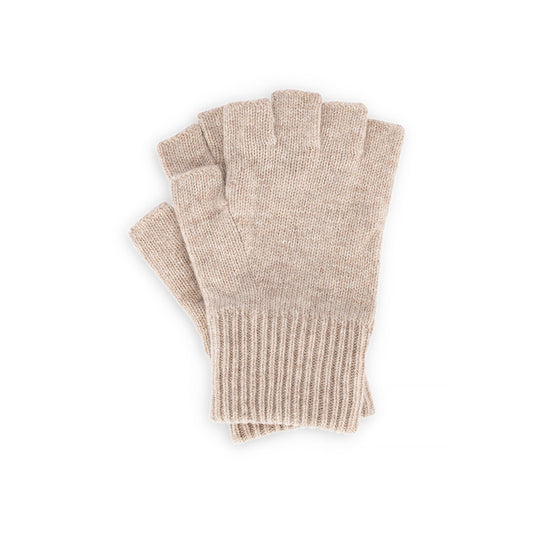 Benson 100% Australian Wool Fingerless Gloves for Cold Weather
