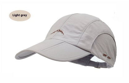 Spring And Summer Rainproof Quick-drying Cap Breathable Men's And Women's Outdoor Sports - Urban Caps 