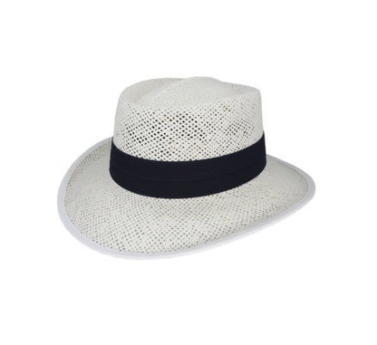Rio Openweave Downunder Hat with Twisted Paper Construction and Puggaree Band
