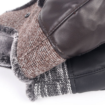 Elegance Enhanced: Velvet-Lined PU Leather Senior Hat for Unmatched Warmth and Style - Urban Caps 