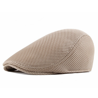 Hollow Mesh Men's Fashion Light Board Simple Cap - Urban Caps 