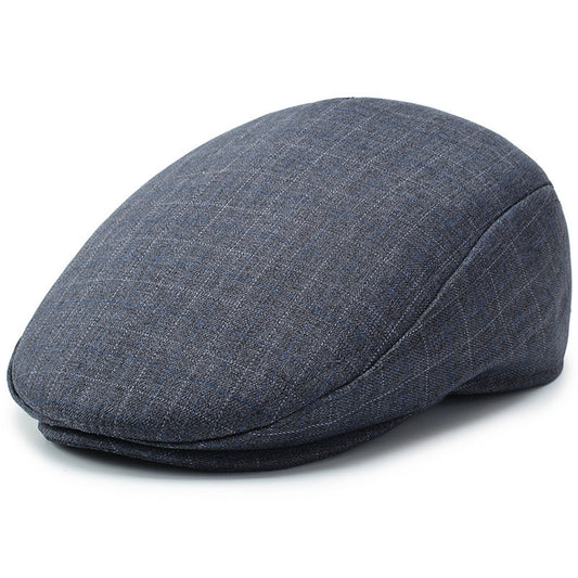 Men's Casual Peaked Cap Middle-aged And Elderly Sun Hat Beret - Urban Caps 