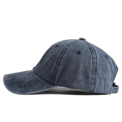 Orangutan Embroidered Washed Baseball Cap Outdoor Leisure