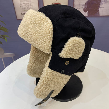 Outdoor Riding Thunderbolt Hat: Warmth and Anti-Chill Ear Protection for Skiing - Urban Caps 