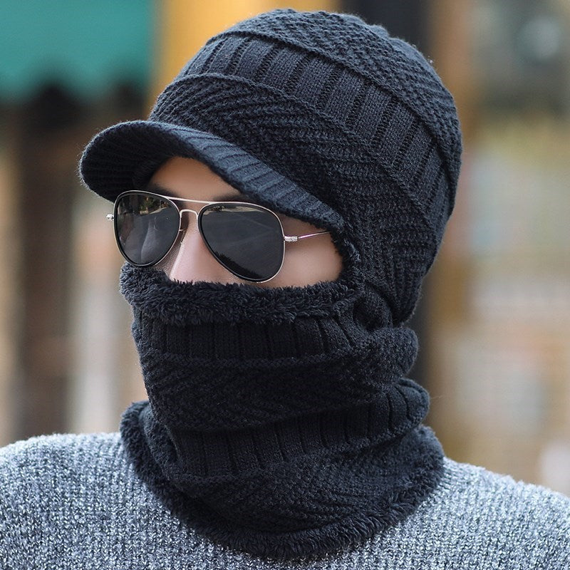 Men's outdoor warm and cold face protection snow cap - Urban Caps 