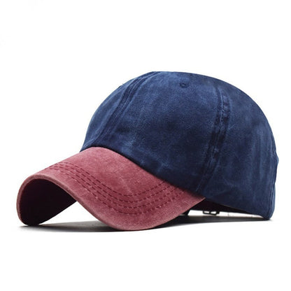 Pure Cotton Color Matching Sunshade Baseball Unisex Casual Sun Hat - Urban Caps 