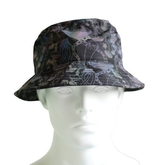 Printing Colorful Reflective Bucket Hat Sunshade - Urban Caps 