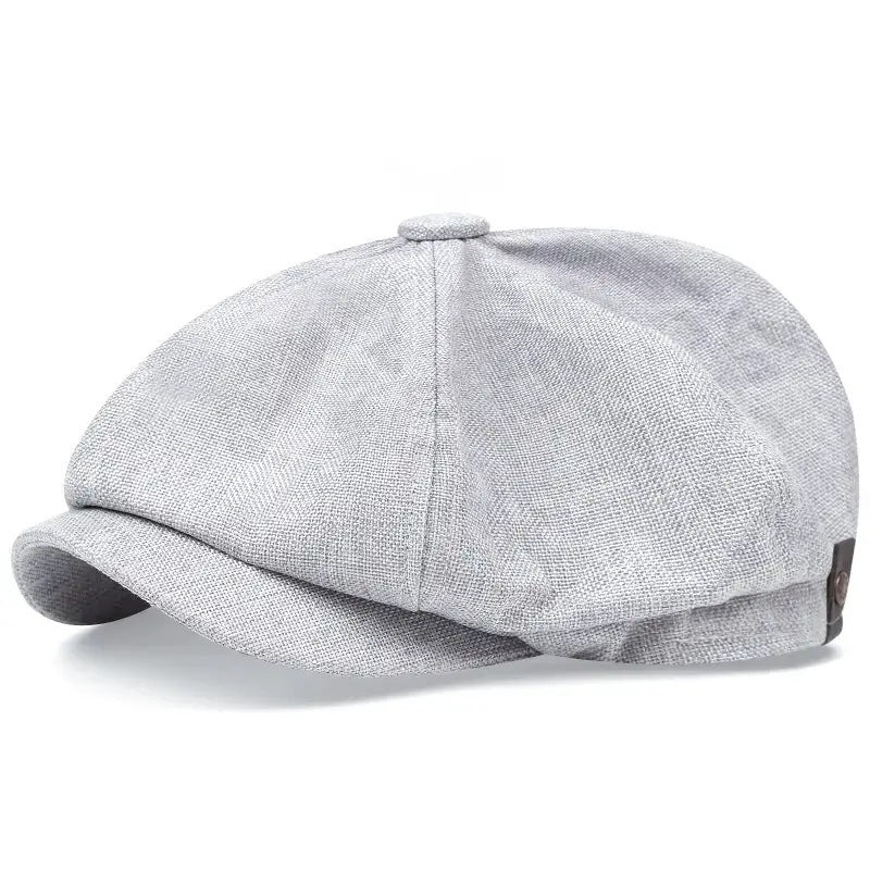 Retro Octagonal Beret Hat – British Dome-Style Peaky Blinders Cap | Free Size - Urban Caps 
