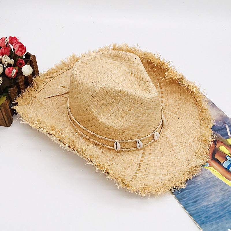 Western Cowboy Hat Beach Shading Sunscreen - Urban Caps 