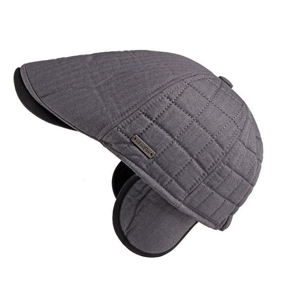 Men’s Winter Cotton Peaked Cap – Thickened & Adjustable | Classic Style for Middle-Aged & Elderly - Urban Caps 