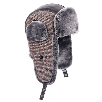 Elegance Enhanced: Velvet-Lined PU Leather Senior Hat for Unmatched Warmth and Style - Urban Caps 