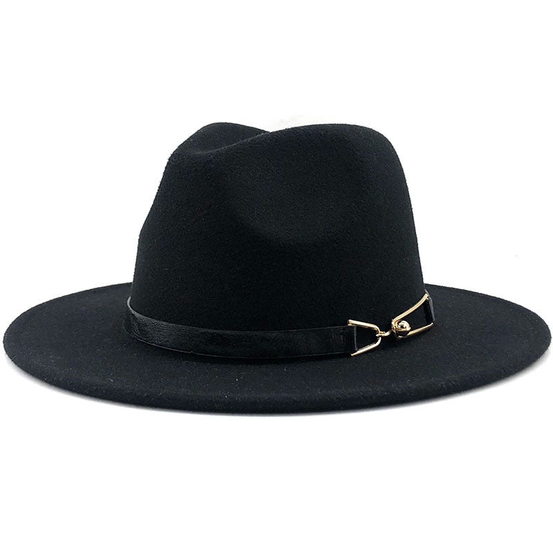 Popular Fedora British Vintage Top Fashion Ladies Woolen Hat - Urban Caps 