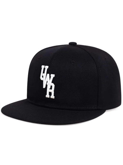 Embroidery Hip Hop Cute Fashion Flat-brimmed Cap - Urban Caps 
