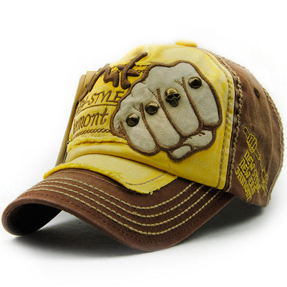 Fist Baseball Rivets Casual - Urban Caps 
