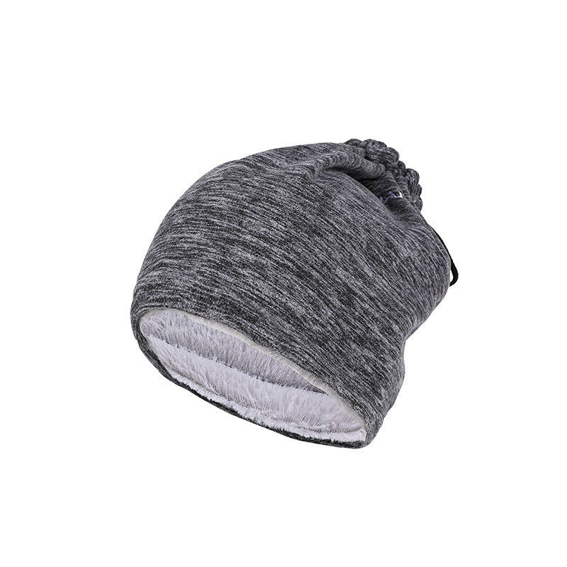 Outdoor Plush Bib Cold Proof And Warm Wool Hat Wind Proof And Fashionable - Urban Caps 
