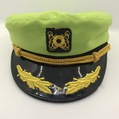 Korean version of retro men and women Navy blue navy cap - Urban Caps 