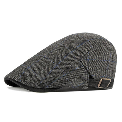 Knitted Beret Men's Casual British Retro - Urban Caps 
