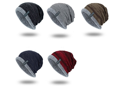 Knitted woolen cap to keep warm in winter - Urban Caps 