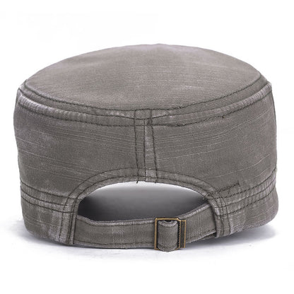 Korean Fashion Men's And Women's Flat-top Cap Stitching Retro Sun Hat Spring New Hat Manufacturer - Urban Caps 