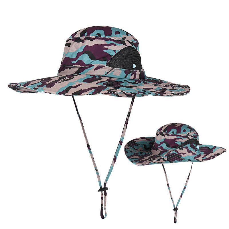 Anti ultraviolet sun hat with big eaves - Urban Caps 