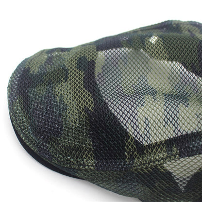 Camouflage Mesh Cloth Beret Men And Women Casual - Urban Caps 