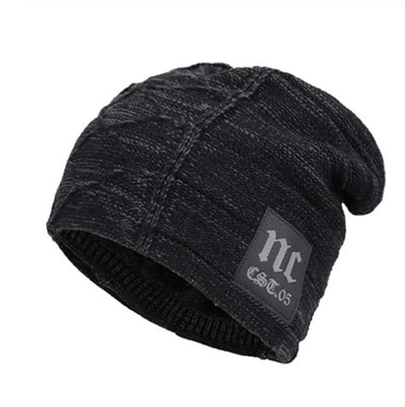 Men's New NC Letter Patch Toe Cap: Fresh Style Statement