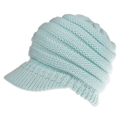 Cozy Knit Ponytail Beanies for Women: Autumn-Winter Warmth - Urban Caps 
