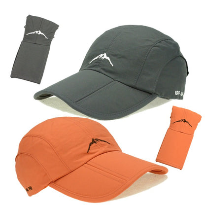 Spring And Summer Rainproof Quick-drying Cap Breathable Men's And Women's Outdoor Sports - Urban Caps 