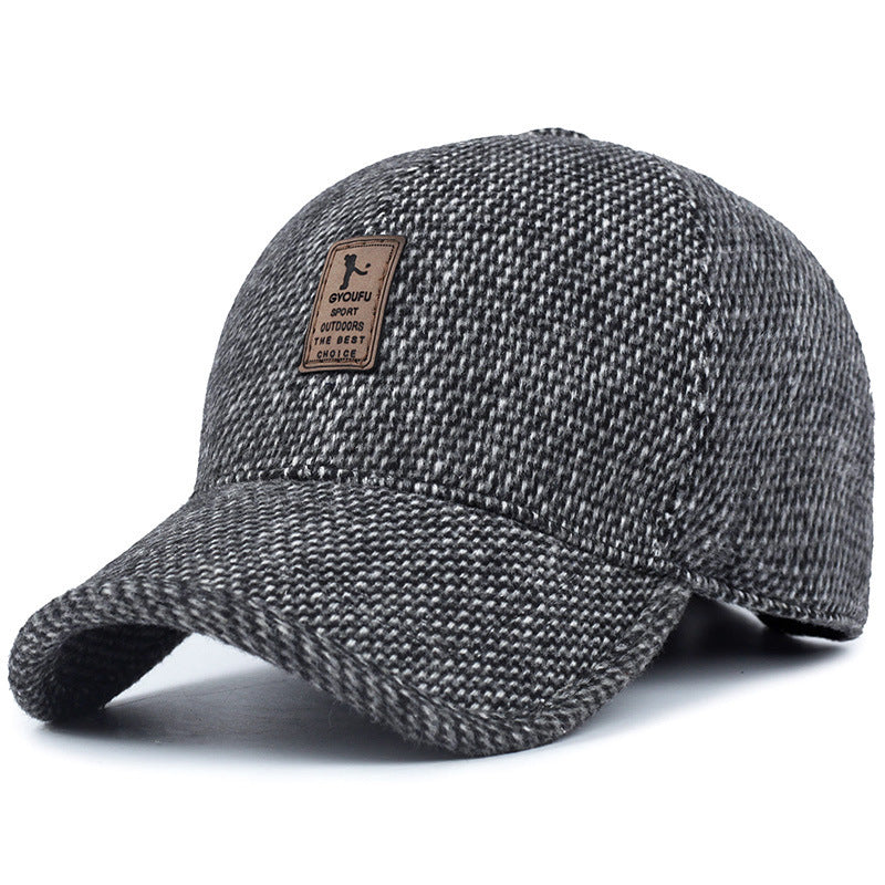 Men's middle-aged and elderly woolen hats winter outdoor - Urban Caps 