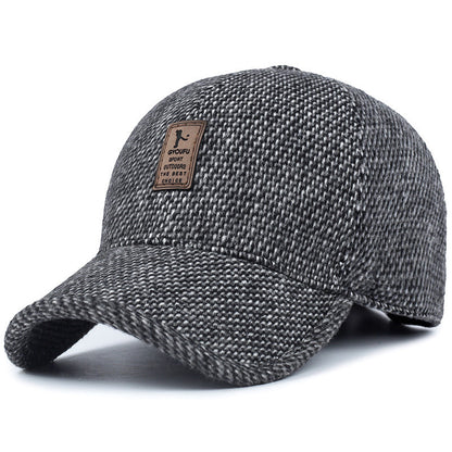 Men's middle-aged and elderly woolen hats winter outdoor - Urban Caps 