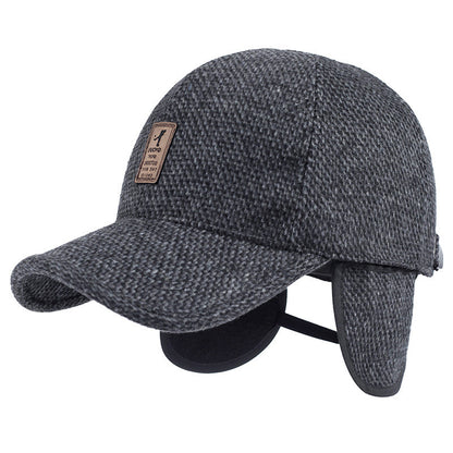Men's middle-aged and elderly woolen hats winter outdoor - Urban Caps 