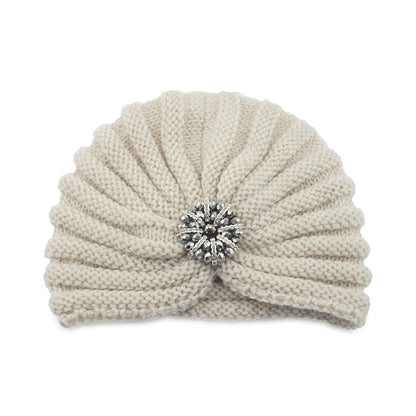 Round Beads Accessories Hat Woolen Hat Knitted Hat Bohemian Toe Cap - Urban Caps 