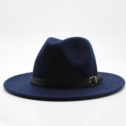 Wool jazz hat, men's and women's couple, hat, flat hat - Urban Caps 