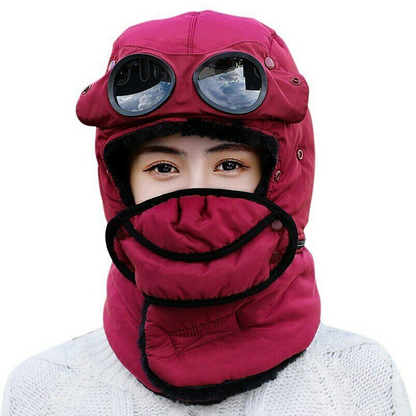 Thick Warm Hat with Plus Velvet Lining: Cozy Comfort for Winter - Urban Caps 