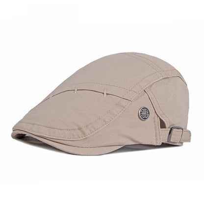 Retro Literary Casual Personality Stitched Beret - Urban Caps 