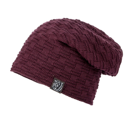 Knitted wool hat winter plus velvet - Urban Caps 