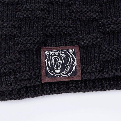 Knitted wool hat winter plus velvet - Urban Caps 