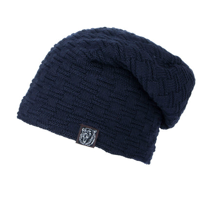 Knitted wool hat winter plus velvet - Urban Caps 