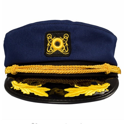 Korean version of retro men and women Navy blue navy cap - Urban Caps 
