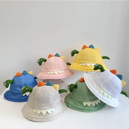 Sun Protection Sunshade Net Eyes Dinosaur Boy Summer Summer - Urban Caps 