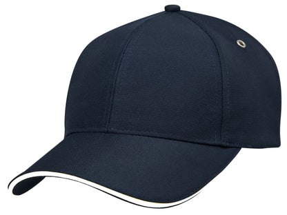 100% PET Cap – Structured 6-Panel, Recycled Fabric, Adjustable Gunmetal Buckle - Urban Caps 