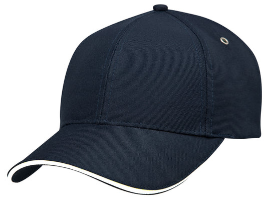 100% PET Cap – Structured 6-Panel, Recycled Fabric, Adjustable Gunmetal Buckle - Urban Caps 