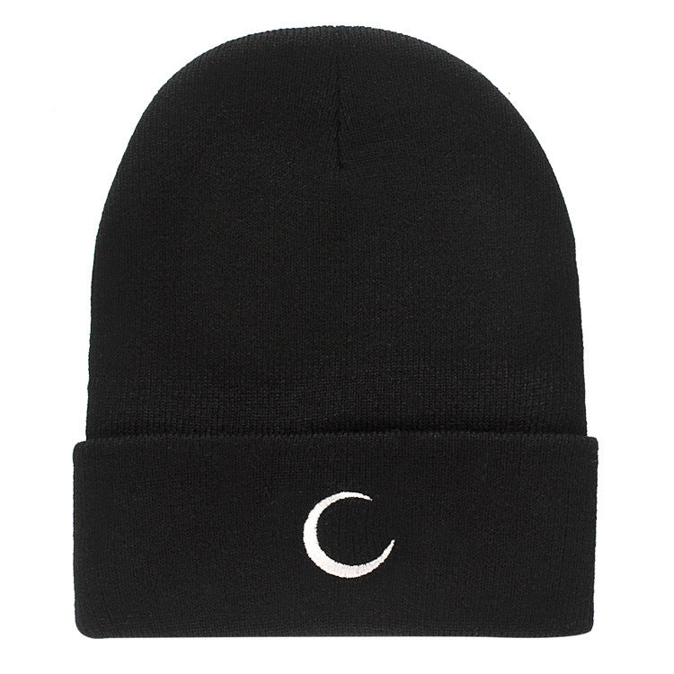 Fashion Fashionmonger Hip Hop Woolen Cap Creative Weather Embroidery Knitted Hat - Urban Caps 