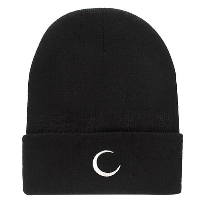 Fashion Fashionmonger Hip Hop Woolen Cap Creative Weather Embroidery Knitted Hat - Urban Caps 