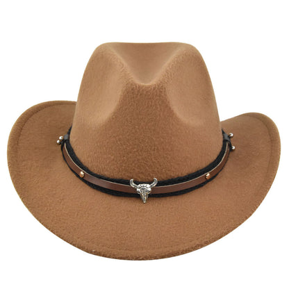 Cowhead Western Cowboy Hat Cornice - Urban Caps 