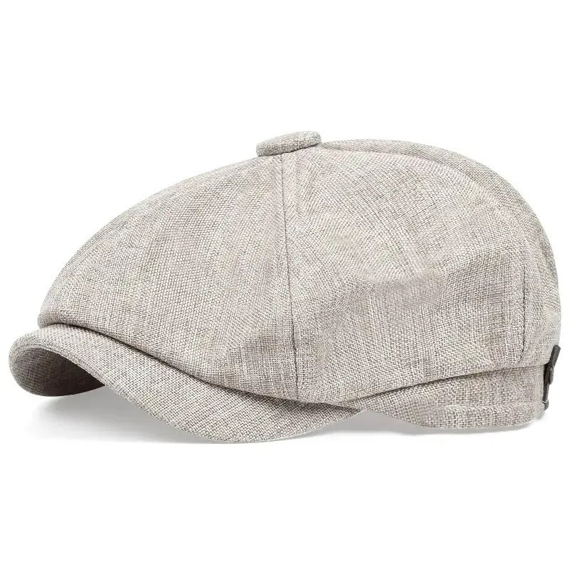 Retro Octagonal Beret Hat – British Dome-Style Peaky Blinders Cap | Free Size - Urban Caps 