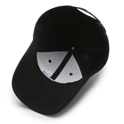 Men's Korean-style Trendy Spring And Autumn Sun-poof Peaked Cap - Urban Caps 