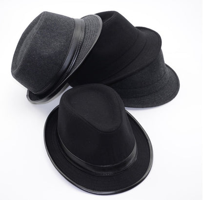 British Fashion Men Woolen Top Hat - Urban Caps 