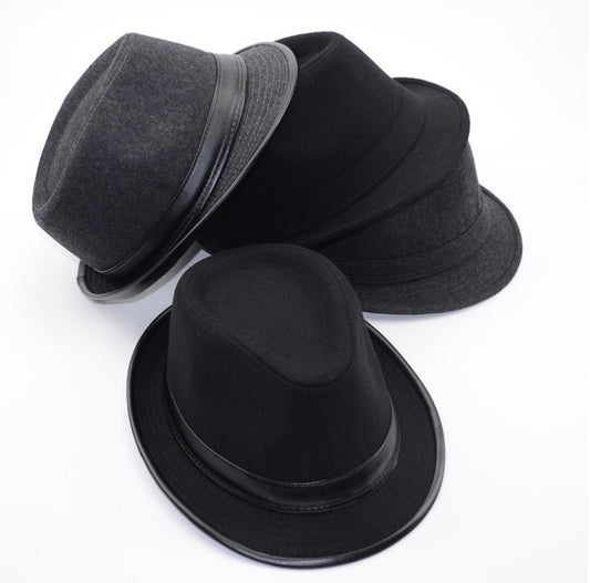 British Fashion Men Woolen Top Hat - Urban Caps 