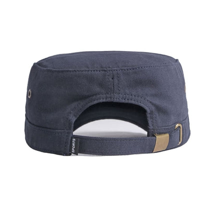 3 Stars Cotton Army Cap – Adjustable Military Style Hat